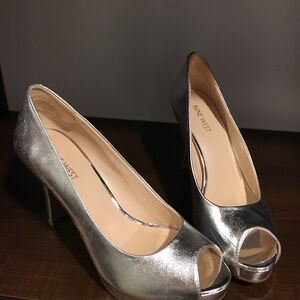 Nine West Silver Shoes